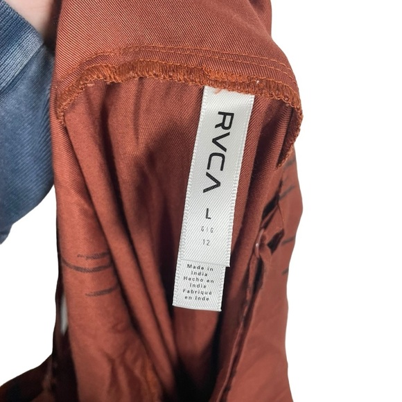 NWT RVCA Women’s Capital Knot Tank Dress in Rust Size L - Picture 17 of 17